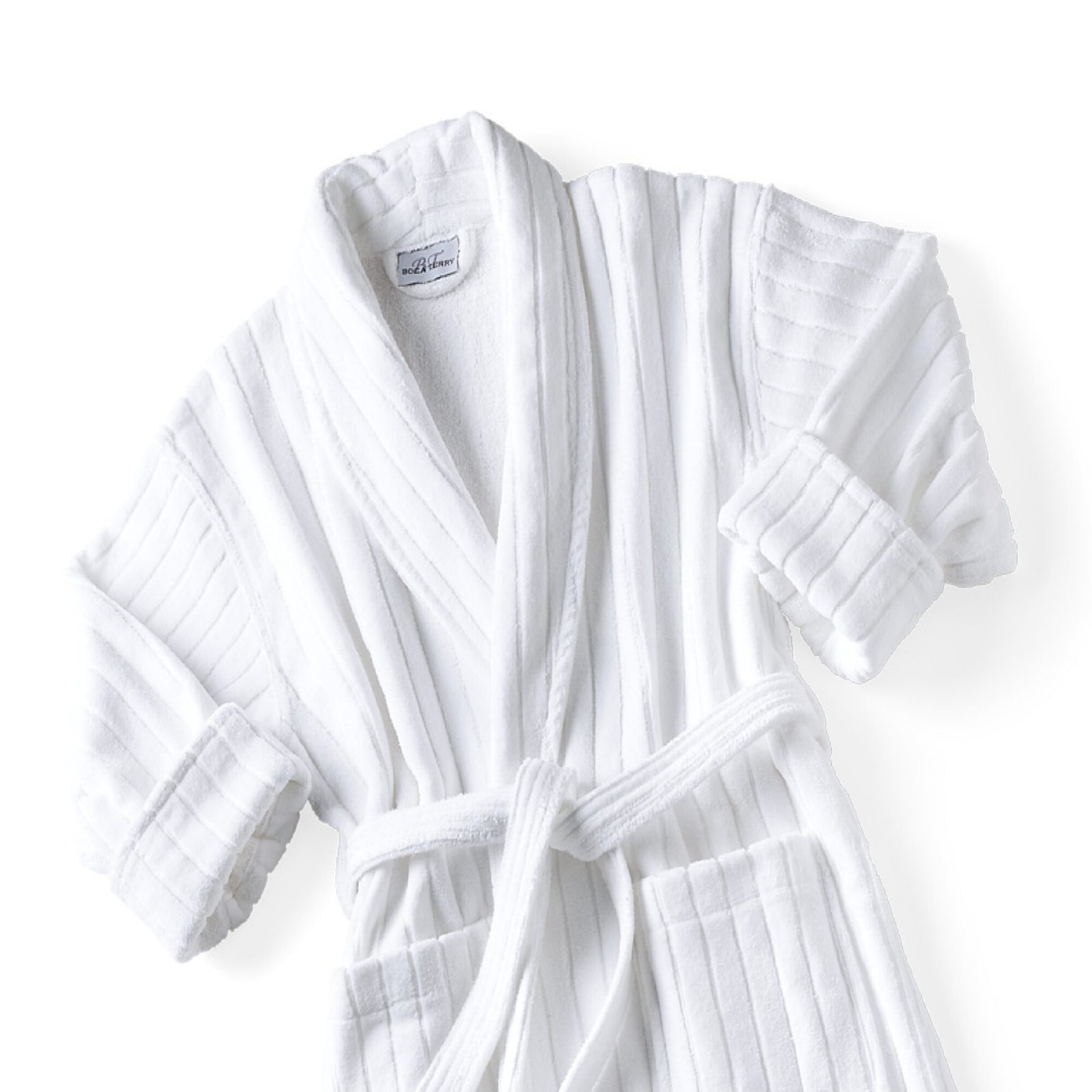 Bata de baño blanca para hotel