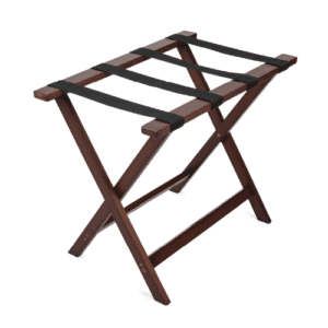 Maletero plegable de metal con base