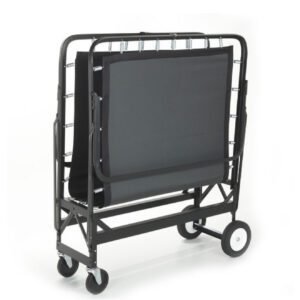 Cama plegable supletoria con estructura metálica