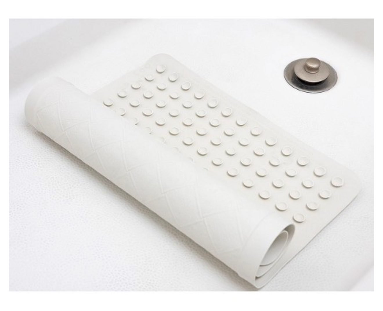 Cubrecolchón acolchado blanco para cama de hotel