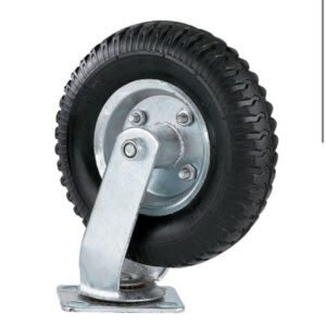 Rueda de goma para carro de servicio