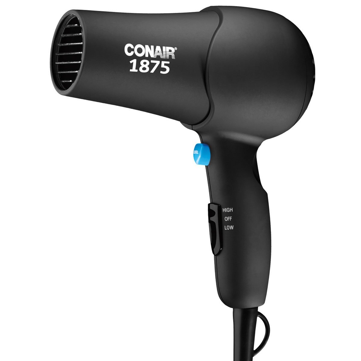 Secadora de cabello compacta blanca