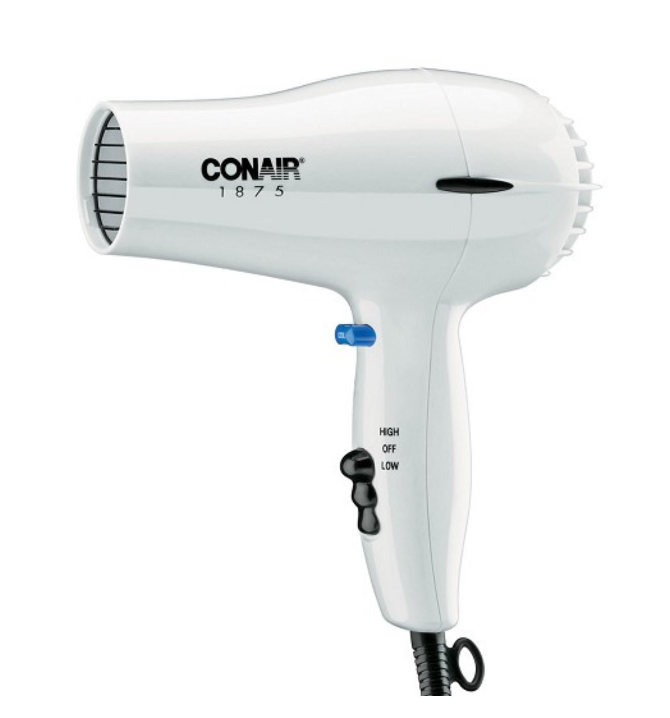 Secadora de cabello blanca para hotel