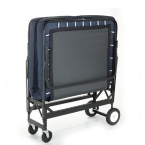 Cama plegable supletoria con colchón y ruedas